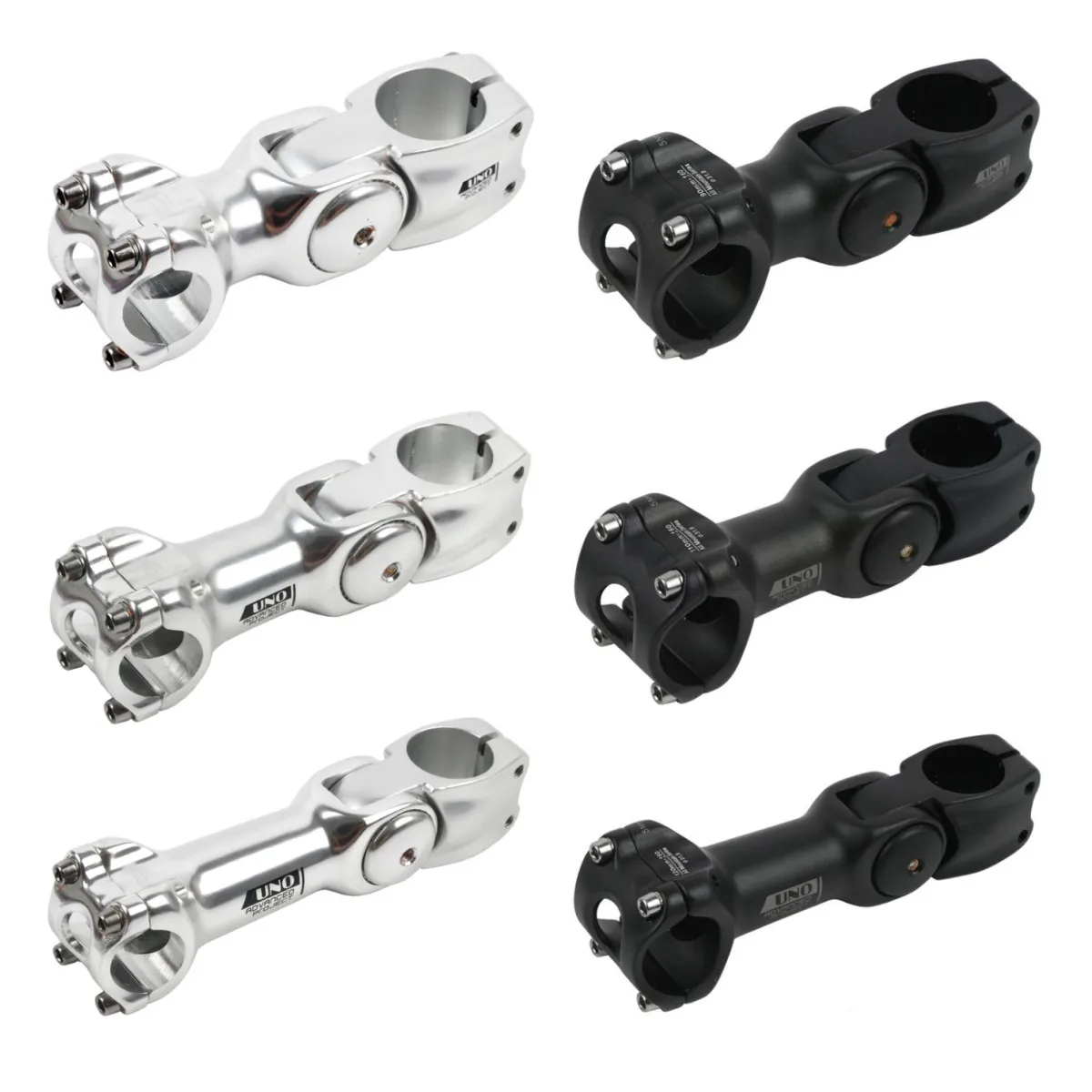 

Adjustable MTB Road Bike Stem Riser 25.4/ 31.8MM Bike Stem 90-130mm Bicycle Part