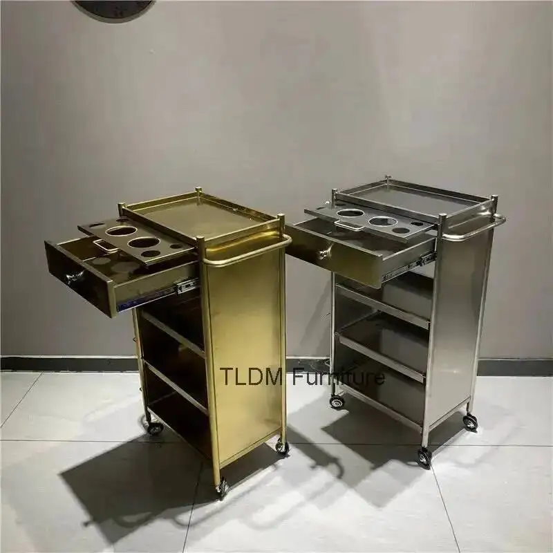 

Trolley New Hairdresser Cabinet Salon Salon New Tool Beauty Barbershop Cabinet Hair