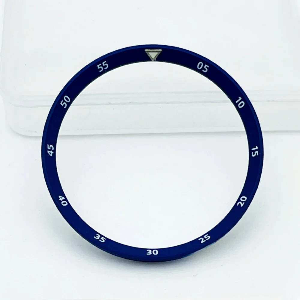 31.4mm Chapter Ring Fit for King Samurai 6105 6309 Turtle Abalone Watch Case NH35 NH36 Diver Watch Inner Ring Parts