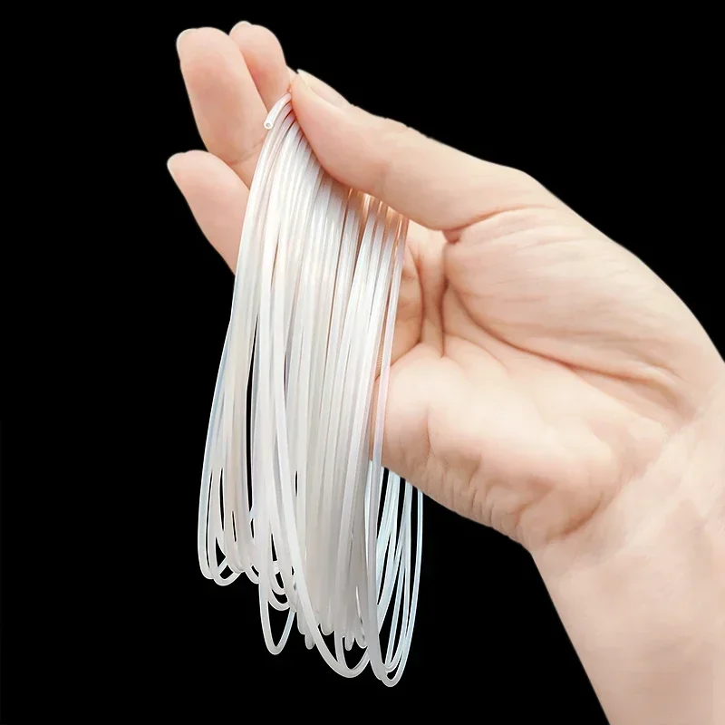 PTFE Tube 3KV 600V Bowden Extruder Transmit Pipe Capillary Insulated Hose 3D Printers Parts ID 0.3mm~4mm Corrosion Resistance