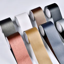 Waterproof Self-Adhesive Baseboard Wall Sticker Waistline Baseboard Wall Trim Line Corner Protector Decor Border Wall Edge