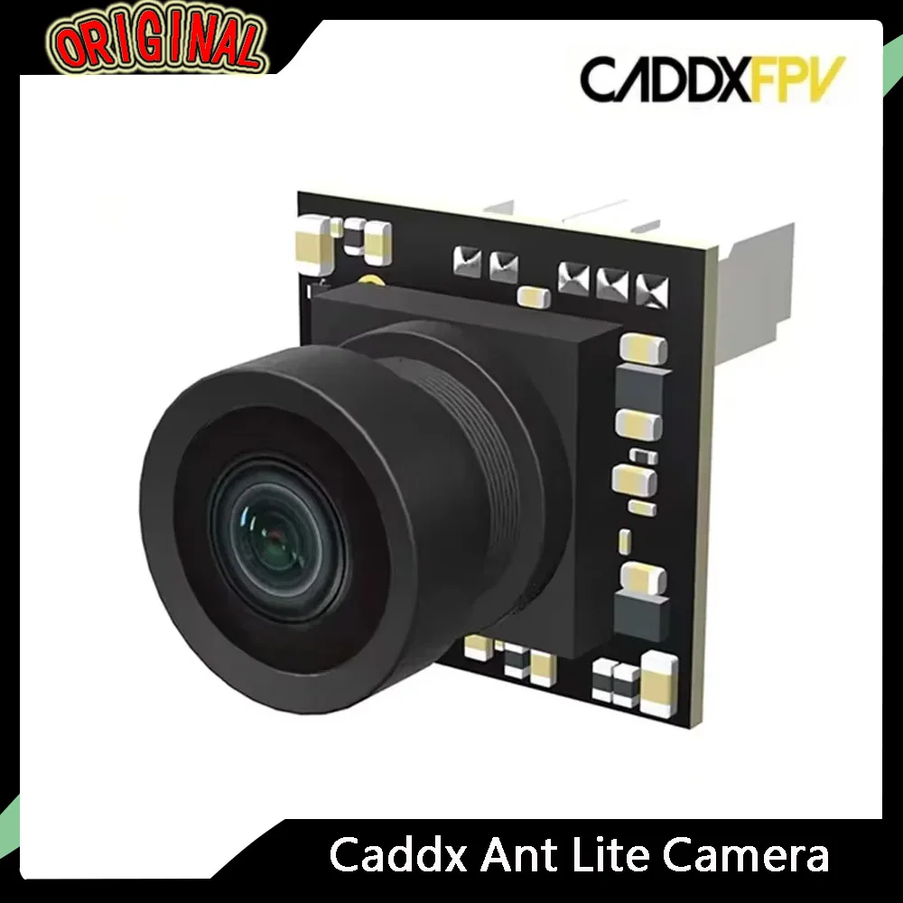 

Ant Lite 1200TVL 1/3" CMOS Nano FPV Camera - 3.7-18V Wide Voltage, PAL/NTSC Switchable (14x14mm, 1.7g) for RC Racing Drones