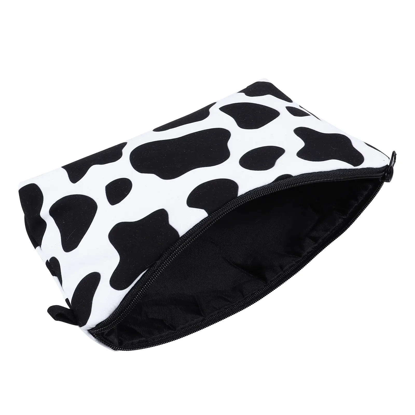 

Cow Pencil Case Bag Wallet Pouch Decorative Toiletry Storage Polyester Woman Makeup Travel