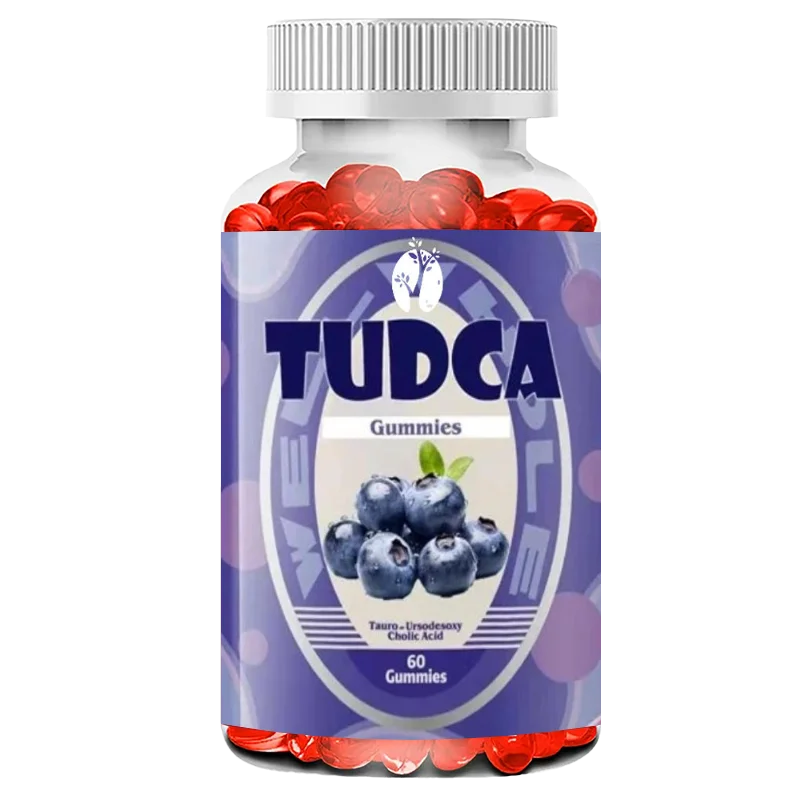 

TUDCA Bile Salt Gummies Добавка для поддержки печени 1000 мг + растоп молочный 500 мг - Поддержка печени для очистки и пищеварения