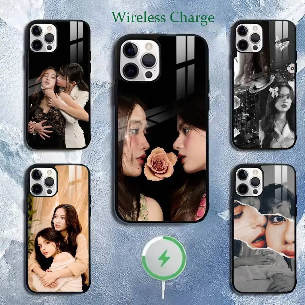 

GL Freen Sarocha F-Freenbecky Phone Case For iPhone 17,16,15,14,13,12,11Plus,Pro,Max for Magnetic Wireless Charging