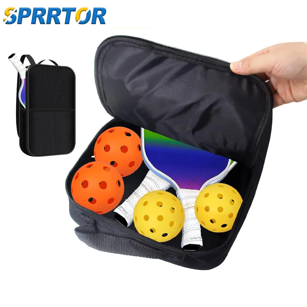 

Многофункциональная сумка для пиклбола (1 шт.), портативный чехол-слинг для ракеток, подходит для пиклбола и тенниса.