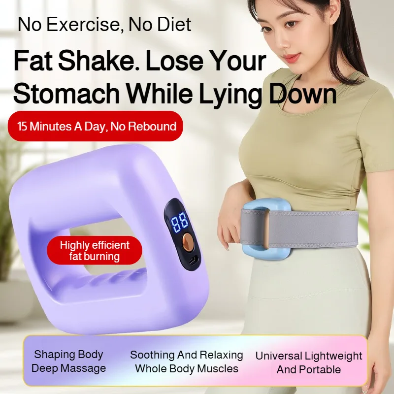 

Fat Shake Mini Massager Muscle Relaxation Vibrating Massager Usb Rechargeable Fat Burning Massager