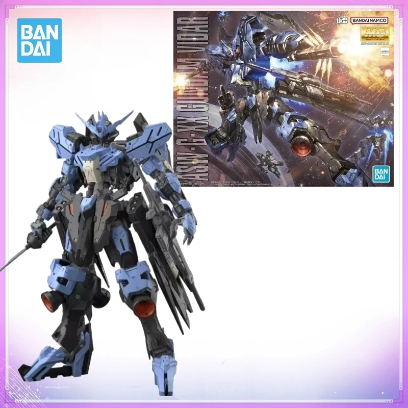 

In Stock Bandai MODEL KIT MG 1/100 GUNDAM VIDAR Anime Action Fighter Assembly Toys gifts Collection Figure MVC Toy Gifts