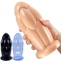 Soft Dildo Anal Plug High Quality Silicone Butt Plug with Strong Suction Cup Female Masturbator Erotic Adult Sex Toys for Couple