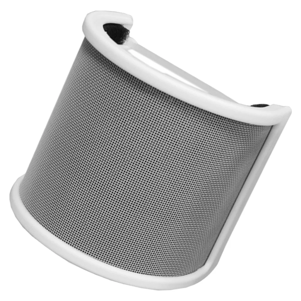

U Shaped Mic Windscreen Shield Pop Filter for Microphone Noise Reduction Splash Guard Protection Handheld Recording Accessory