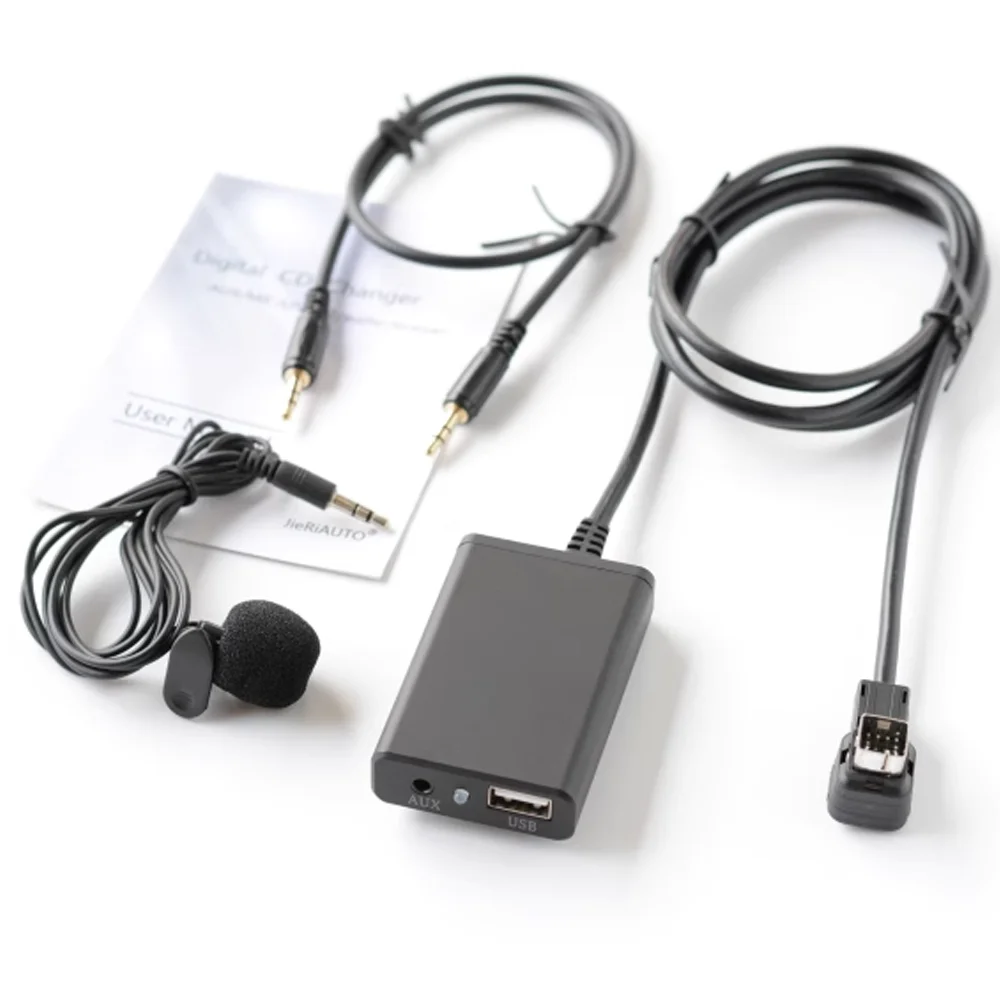 

1 Set New--Bluetooth Music Hands-Free Car AUX Adapter Cable For Suzuki Subaru Mcintosh Clarion PS-2681H PS-2428D 1998-2010