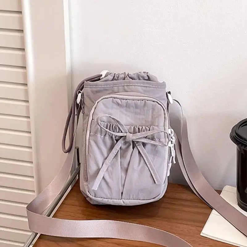 

X5XA Water Bottle Carriers Slings Bag with Pocket Water Bottle Holder with Adjustable Strap Cup Accessories Crossbody Bag