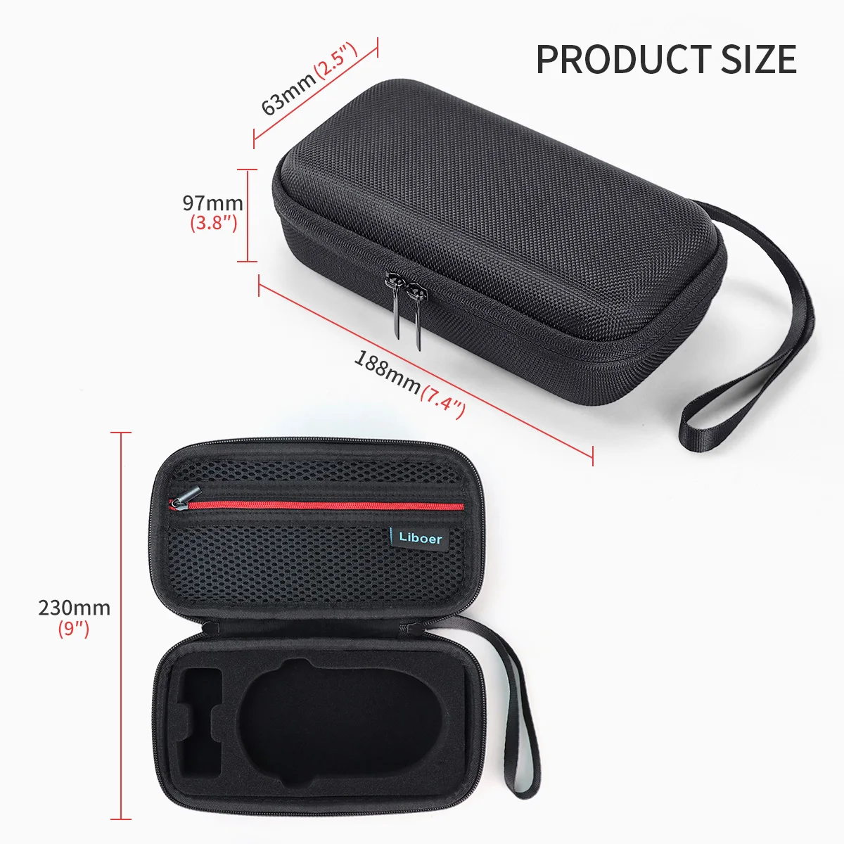 Carrying Case for Logitech Gaming Mouse Portable Protective Shockproof Waterproof Storage Travelling Bag for G502/G903/G Pro