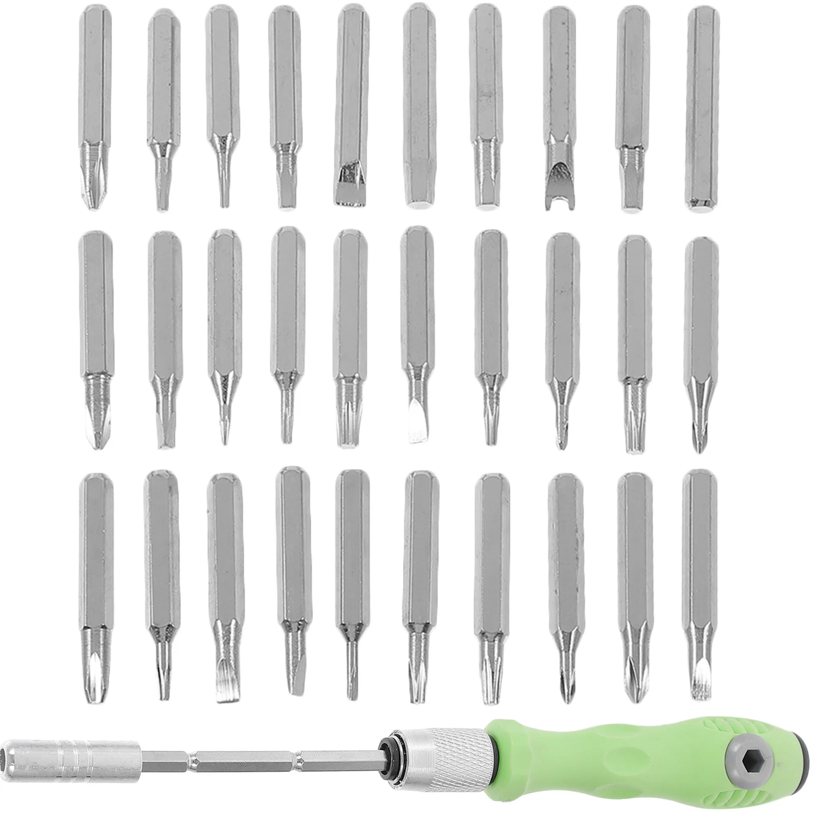 

32 in 1 Magnetic Screwdriver Set with Alloy Steel Bits Precision Repair Tool Kit Includes Carrying Case for Electronics and