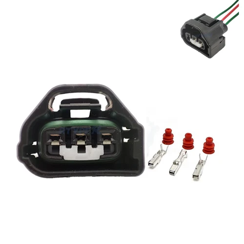 Imagen 1 del producto 1/5/10 Juego de piezas de automóvil de conector TPS de 3 pines para Toyota Sensor de posición del acelerador enchufe de arnés de cables 7283-1133-10 90980-11261 0090-335