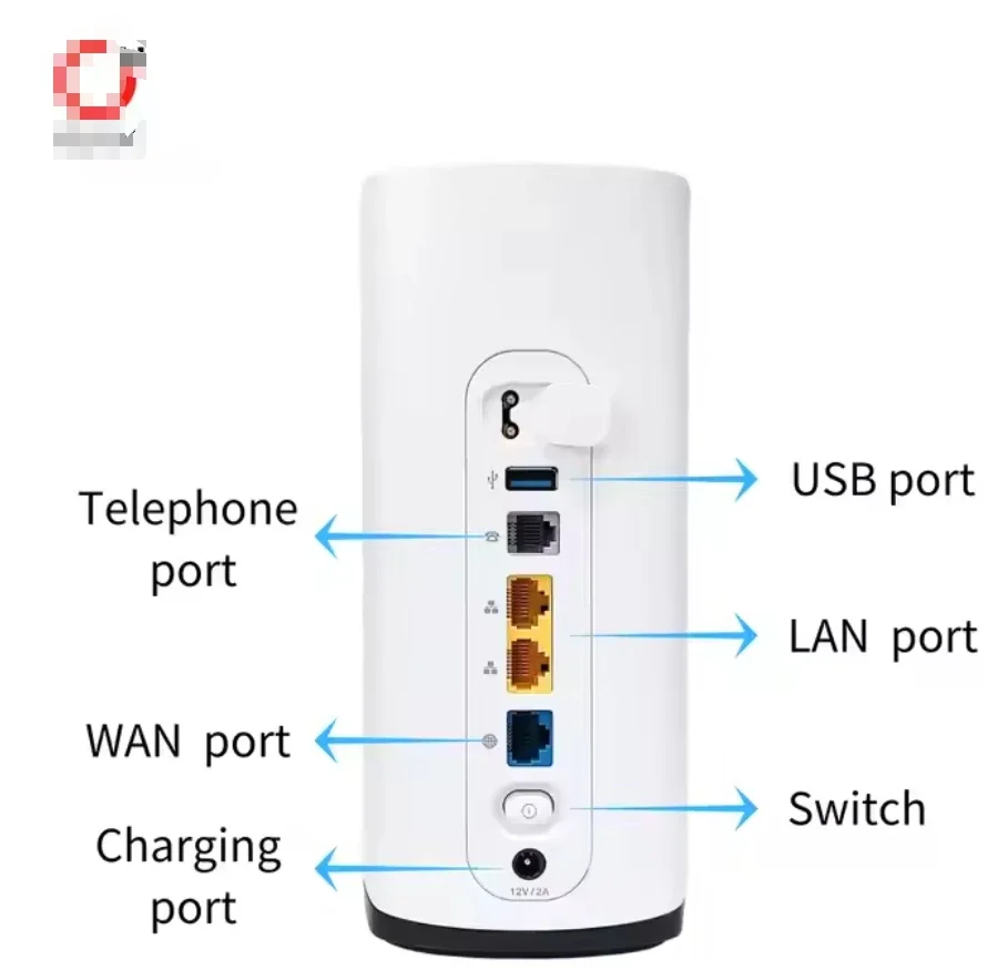 Modem AX1800 WiFi6 Wireless Broadband Mobile Hotspot 5G Sim Card Cellular Wifi 6 Router