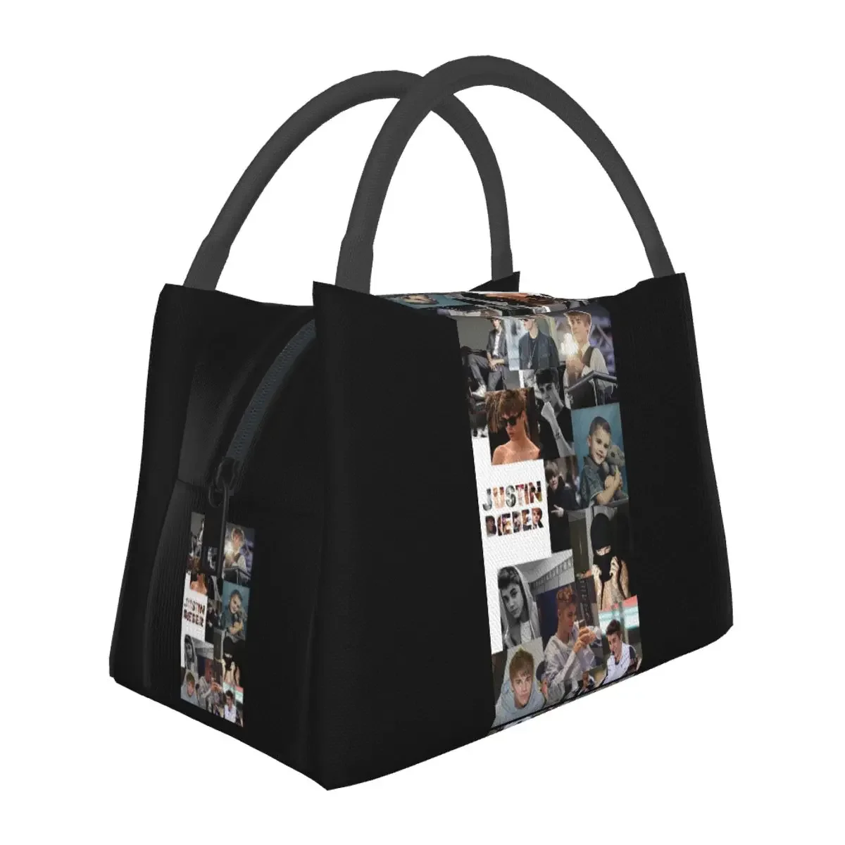 

Джастин Бибер, сумки для обеда, изолированная коробка, водонепроницаемая сумка для обеда, сумки для пикника, термосумка-холодильник для женщин, студенческой работы