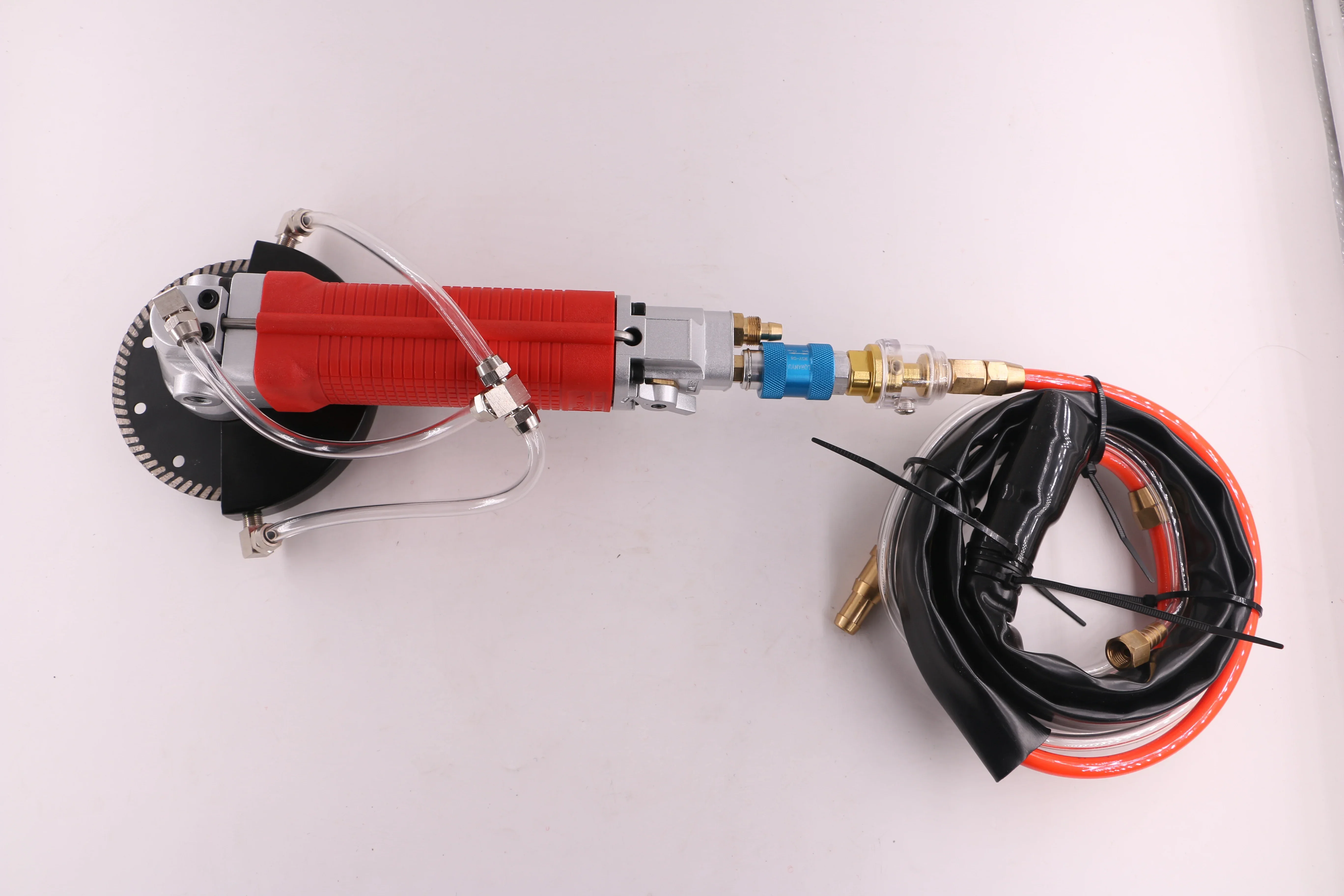 2025ELA 1405L Pneumatic Angle Grinder Stone Wet Cutting Rear Exhaust Air Grinder Stone Wet air Cutter Angle Grinder blade machin
