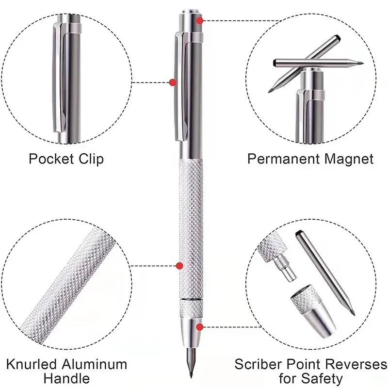 Punta de diamante, carburo de tungsteno, vidrio, punta de cerámica, metal