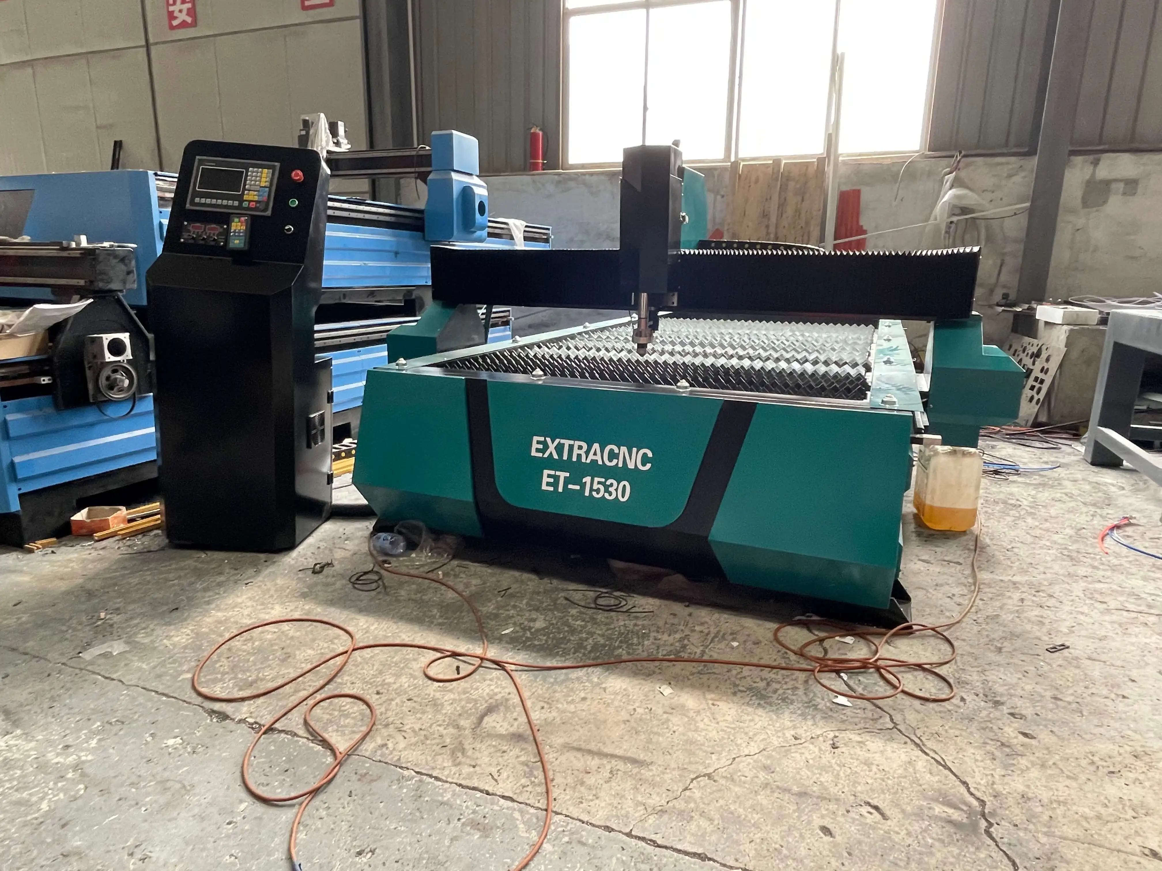 2000/4000/40hypertherm Higher Productivity Shandong Automatic Smaller Wood Hvac Duct Flmc F2300a Cnc Plasma Pipe Cutting Machine
