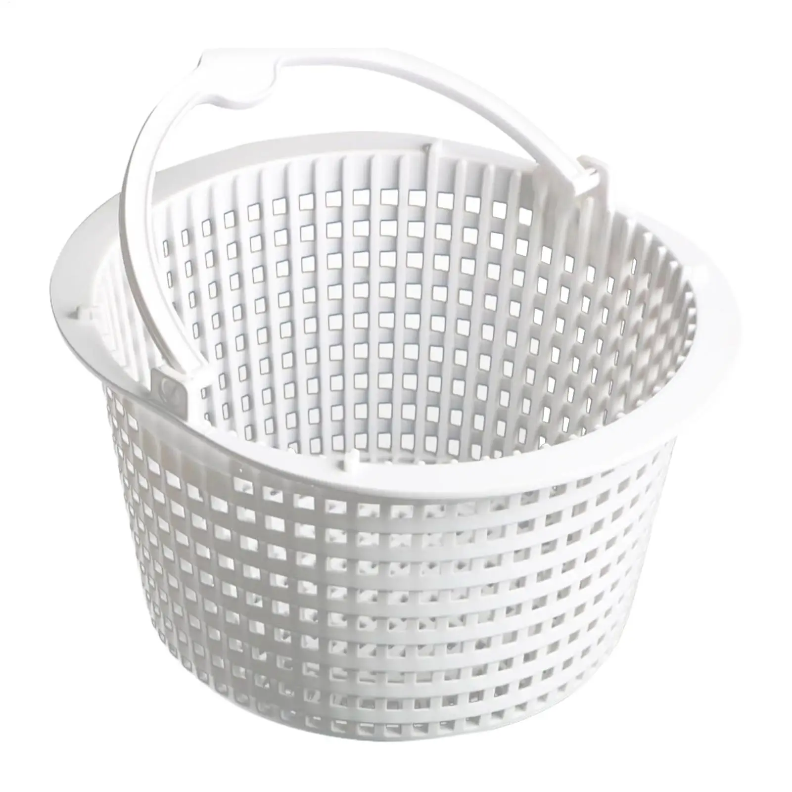 Pool Skimmer Basket Hot Tub Cleaning Tool with Handle Pool Strainer Basket for Pond Hot Tub Spa Water Park Fountain Lazy River