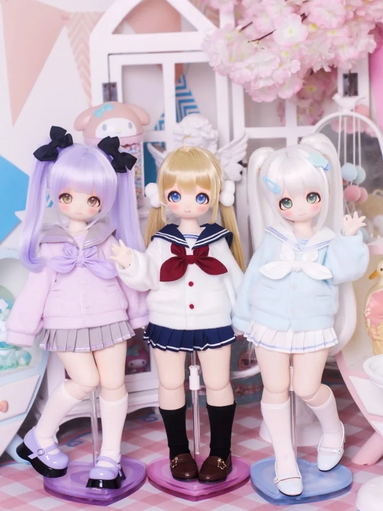 

Одежда для кукол 1/4 BJD, серая, фиолетовая, синяя, белая юбка, верхний комплект, аксессуары для кукол MSD MDD, одежда в подарок, одежда «сделай сам»