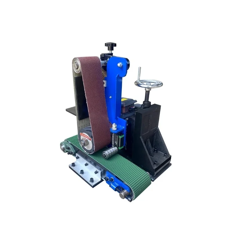 

Small Flat Polishing Machine Desktop Automatic Metal Sanding Flat Polishing Rust Removal Stainless Steel Bull Blocker