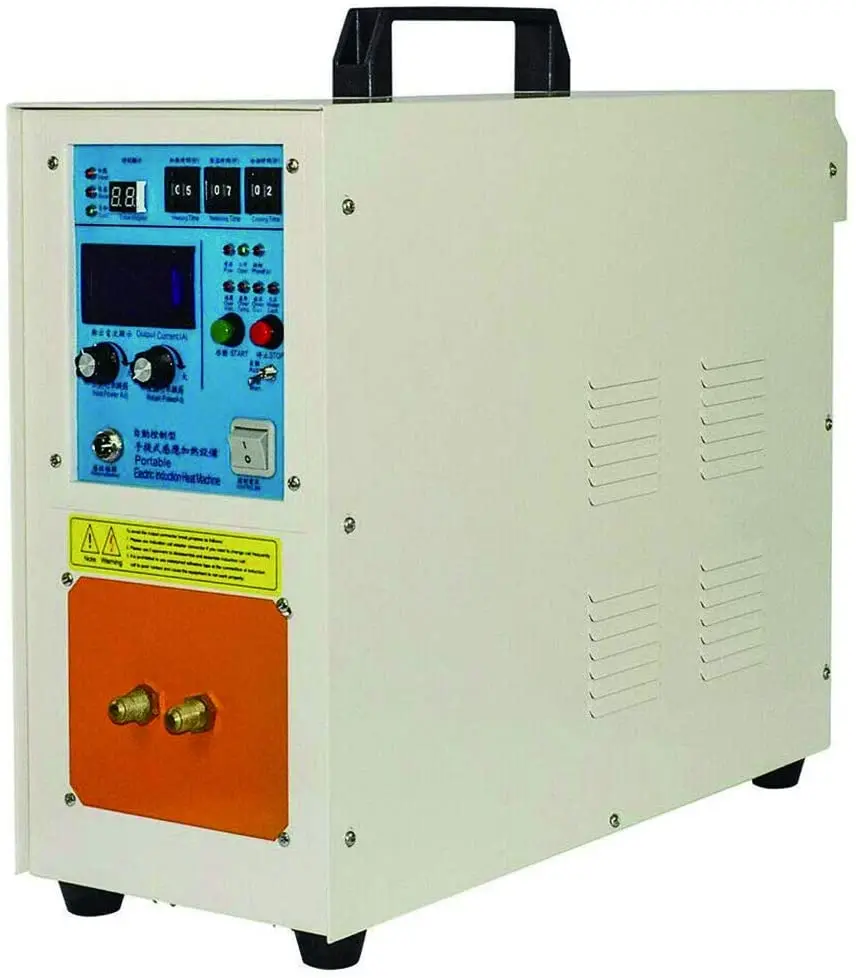 2025 YH 15KW High Frequency Induction Heater Furnace 2200 Degree (3992 Fahrenheit) 30-100KHz Electric Welding Machine