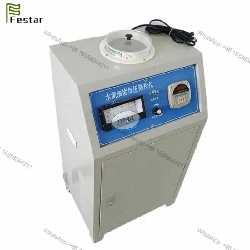 خصم نوعية جيدة جهاز اختبار غربال الضغط السلبي الأسمنتي الرقمي