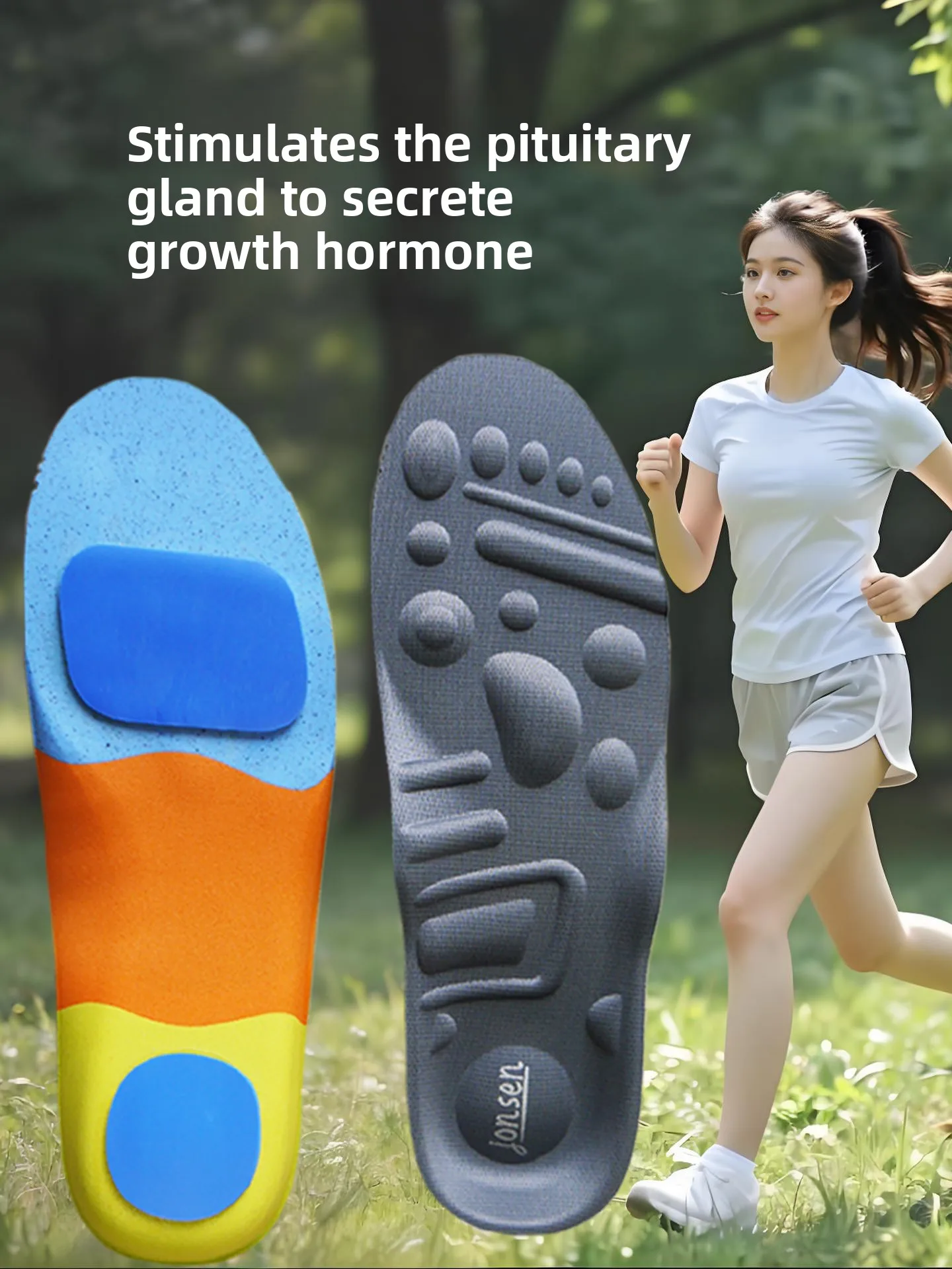 massaage-insoles-children-teenagers-heightening-stimulate-pituitary-gland-secretion-anti-odor-shock-absorption-arch-support