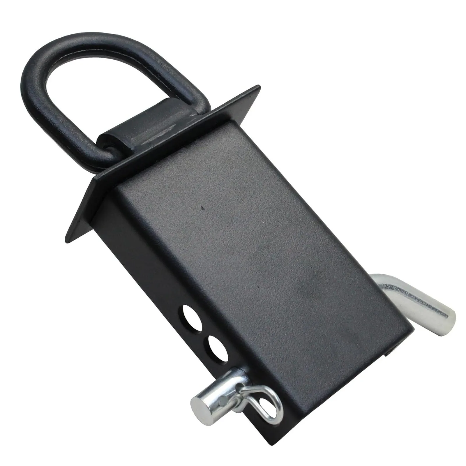 1/2 Heavy Duty Removable D-Ring Stake Pocket Tie Down Anchor for Trailer Flatbed Truck Cargo Transport Steel Trailer Accessories