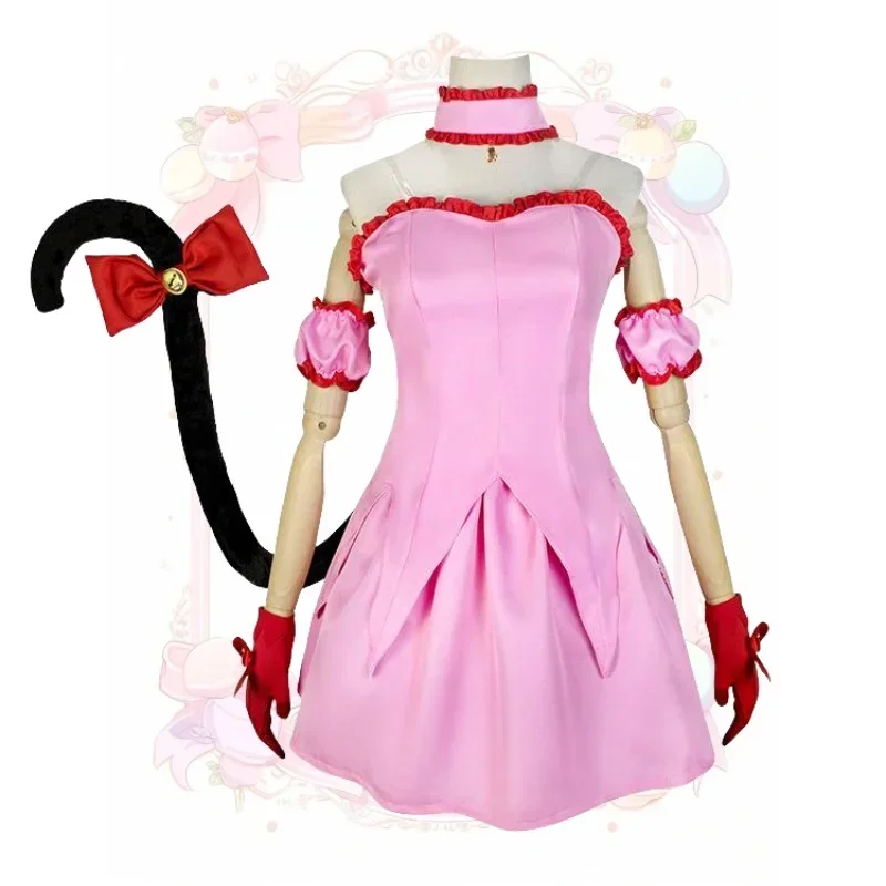 Momomiya Ichigo Aizawa Minto Anime Tokyo Mew Mew Cosplay Costume Clothes Wig Uniform Cosplay Magical Girl Battle Dress Halloween