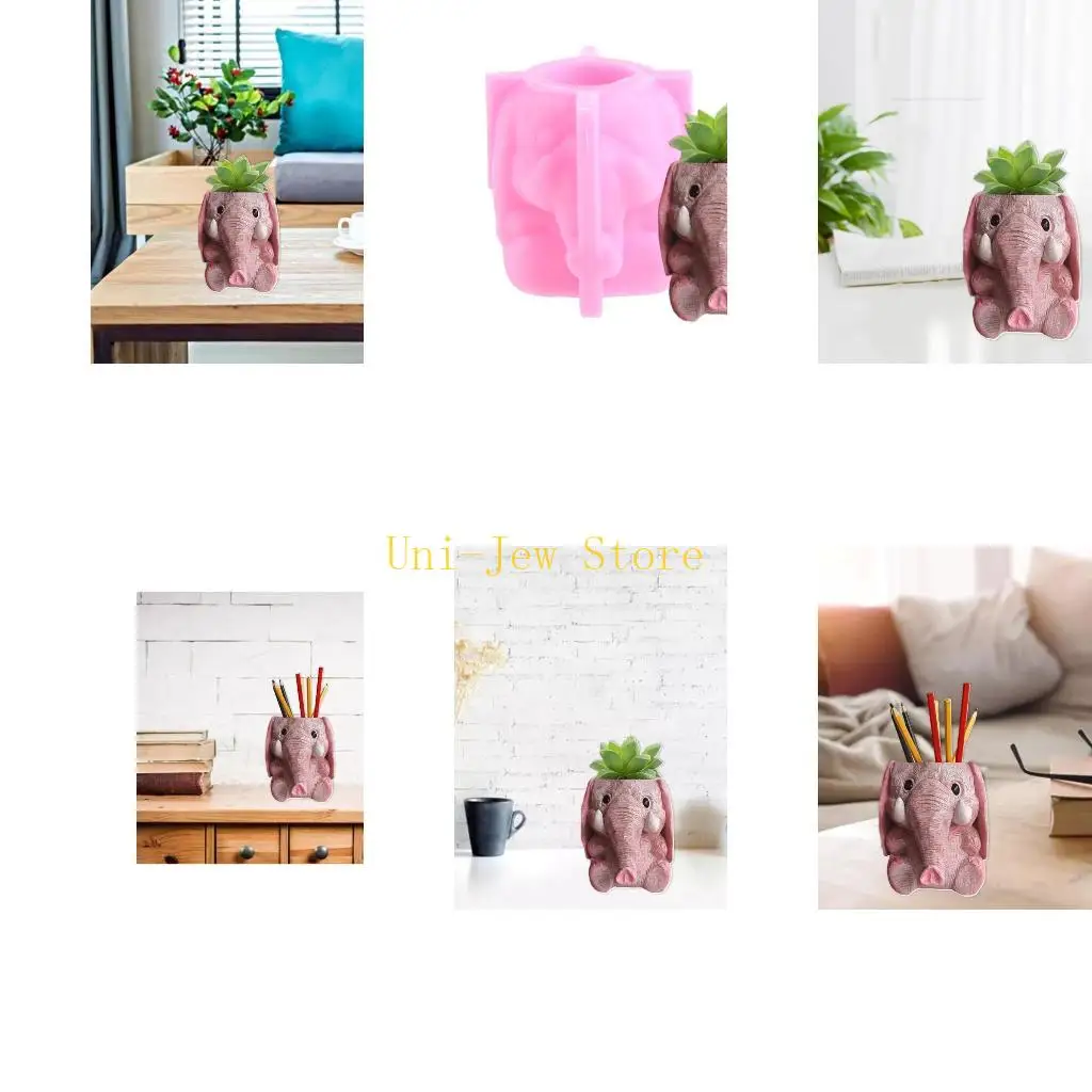 

40 ГБ слон цветочный держатель ручки ультрафиолетовый эпоксидный формля