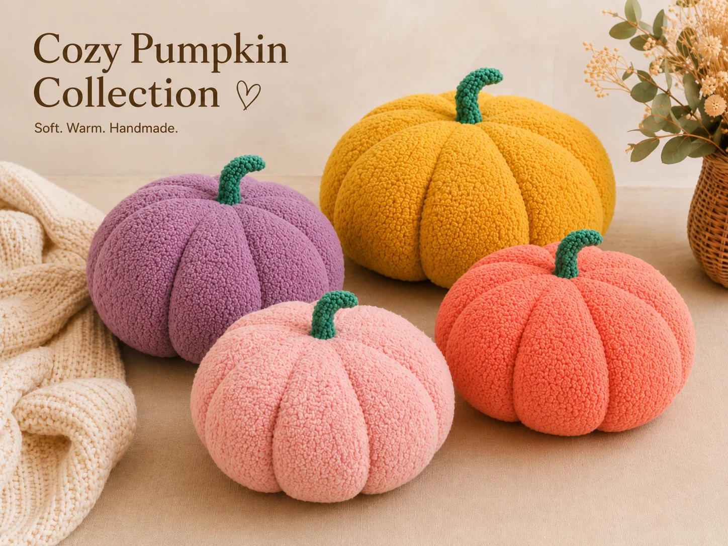 Realistic Plush Pumpkin Decorative Throw Pillow Comfortable Festival Gift Ornament Highly Replicated Soft Toy for Autumn Decor