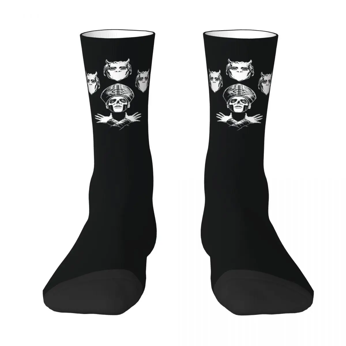 Women Men Socks Swedish Ghost B.C. Band Metal Rock Music Stockings Winter Medium Soft Socks Custom Outdoor Anti Sweat Socks