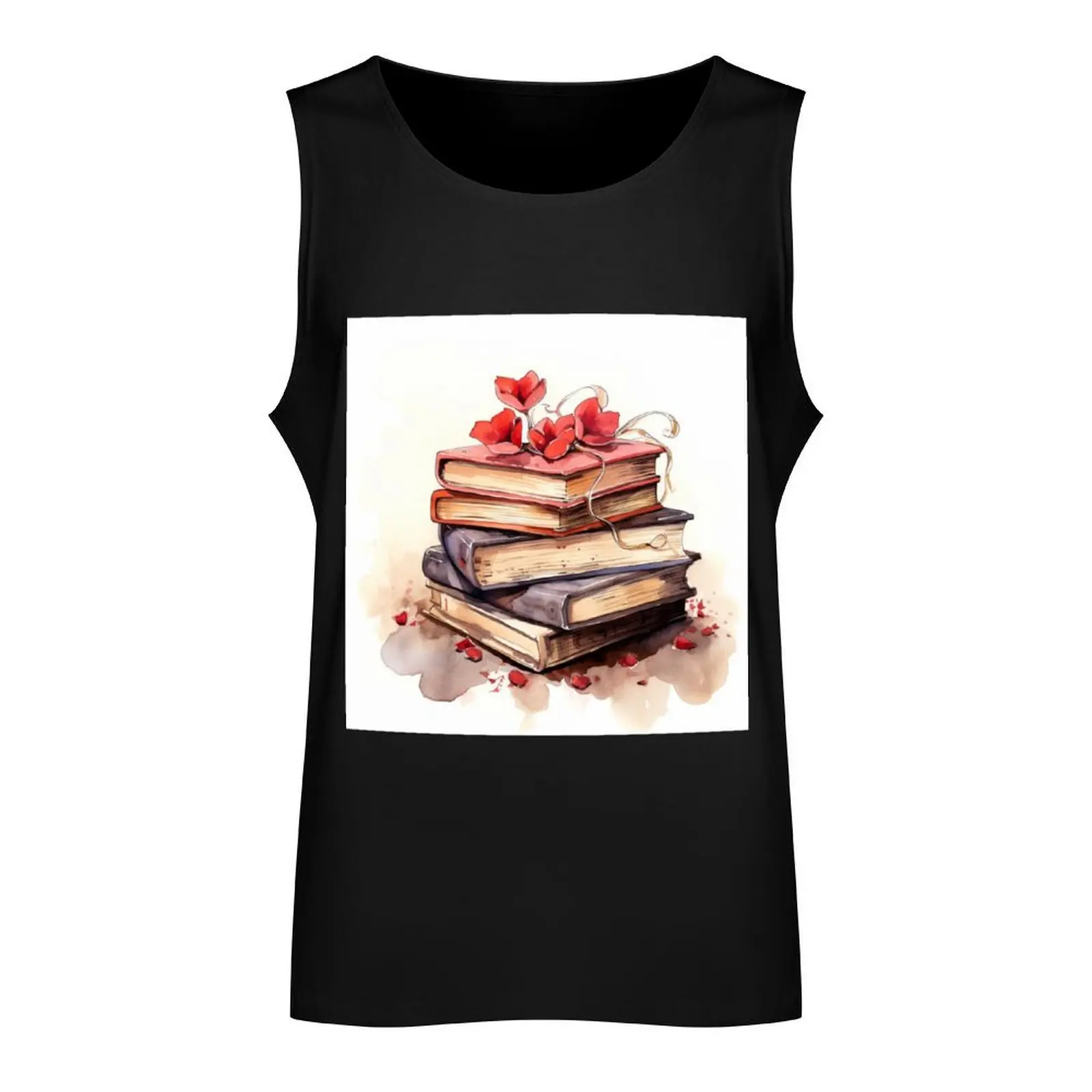 Library Love Tank Top sleeveless t-shirts for men t shirts gym shirts T-shirt men