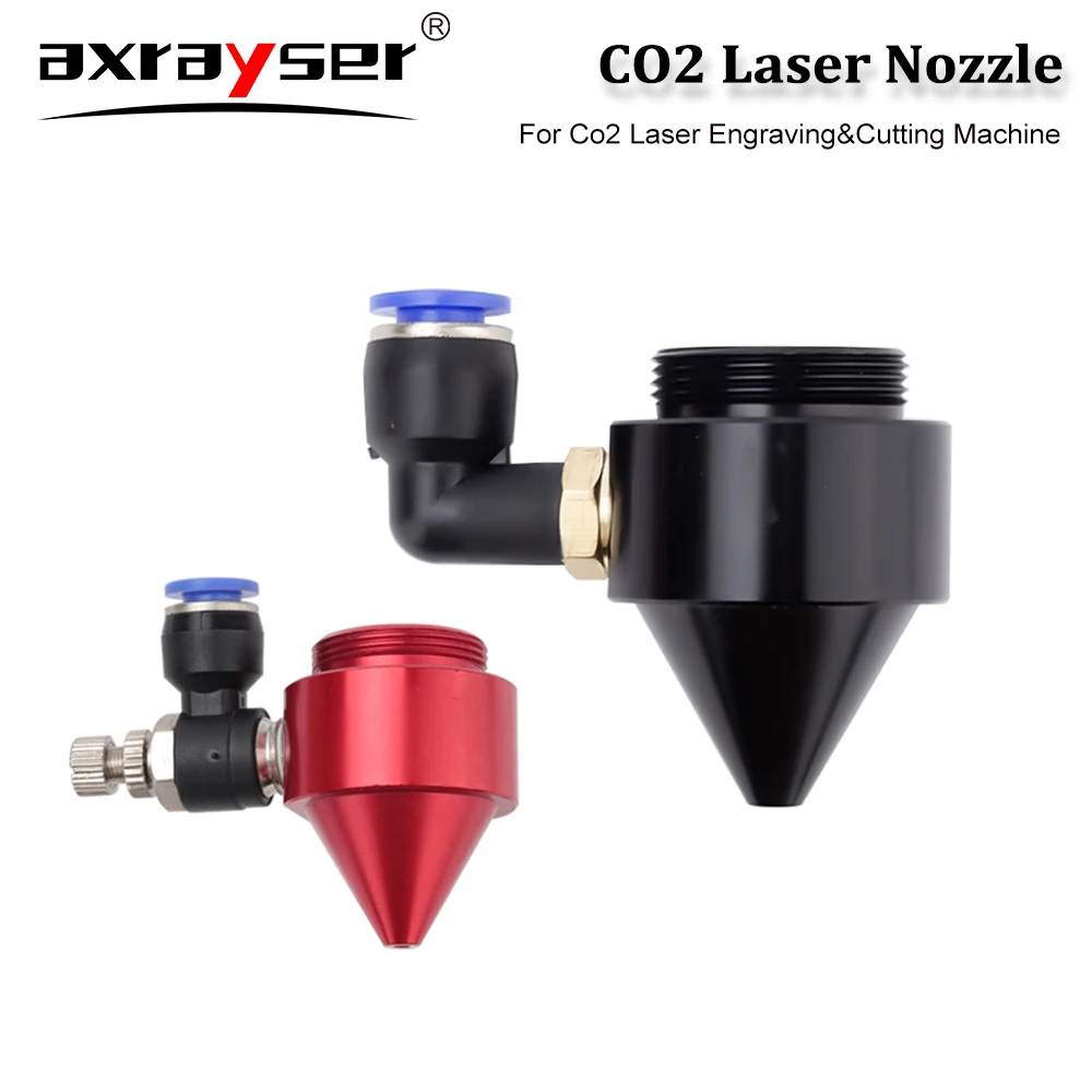 Axrayser Air Nozzle Co2 Engraving Gas Nozzle For Co2 Laser Engraving Cutting Machine