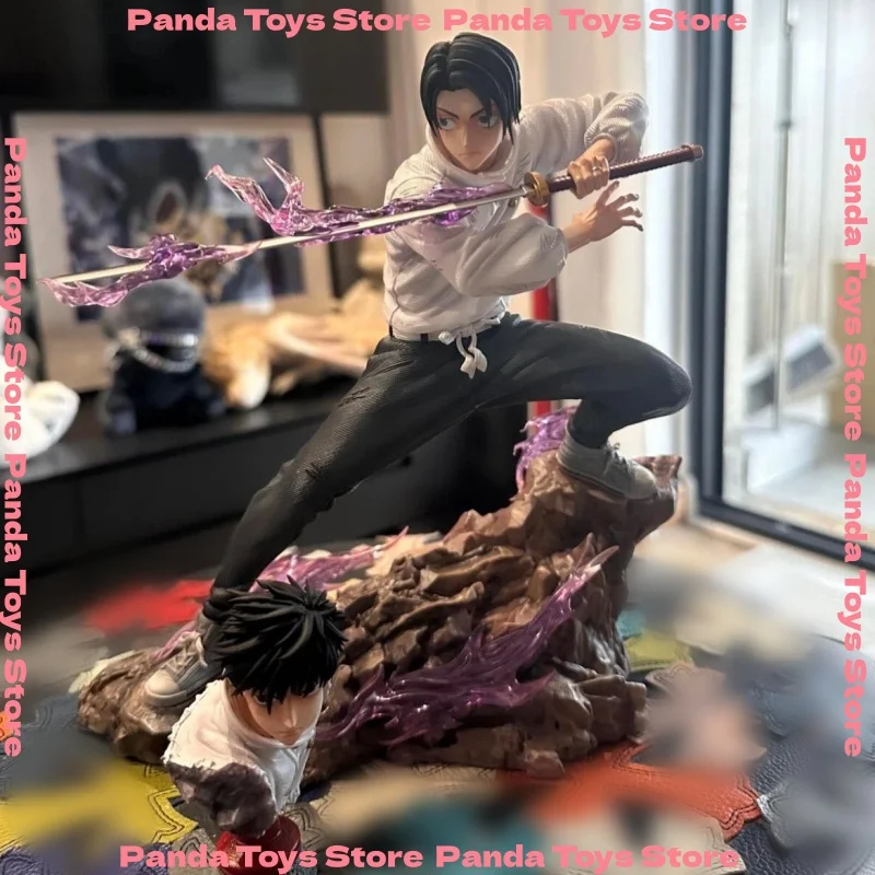 

В наличии 21 см фигурка дзюдзюцу кайсен Оkkotsu Yuta, фигурки героев, статуя из ПВХ, настольные украшения, коллекция моделей, игрушки, подарки