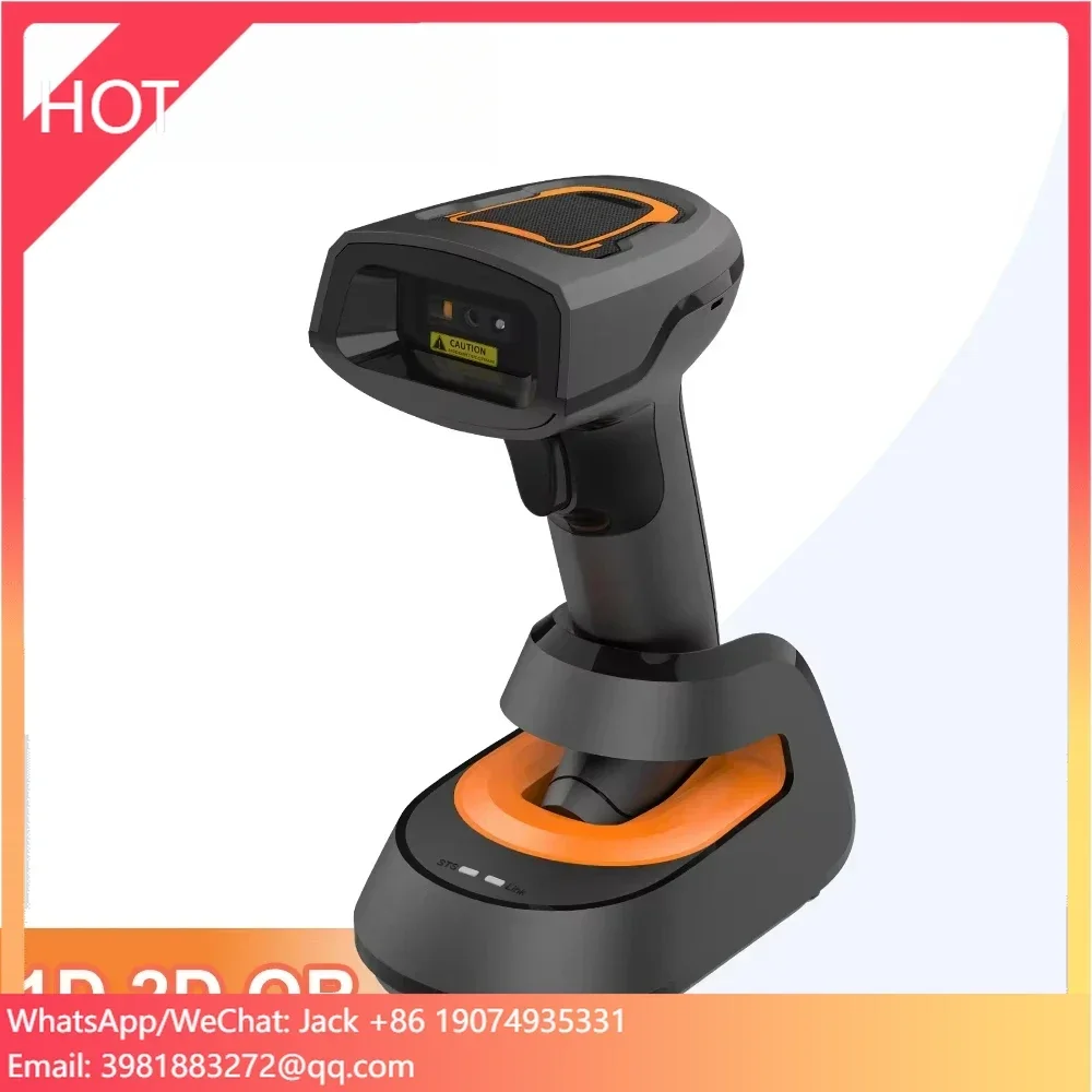 

Xincode Ocr Mrz Handheld Ip65 Industrial Barcode Scanner with Stand 2D Barcode Reader Qr Code Scanners Wireless Scanning