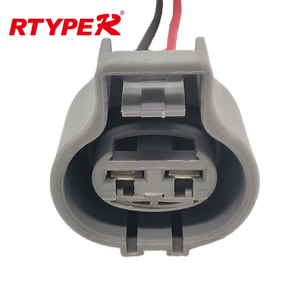 1/5/10PCS2 Pin Auto Waterproof Electronic Fan Connector Brake Booster Pump Assembly Plug For Toyota Ford Focus Mazda 176142-2