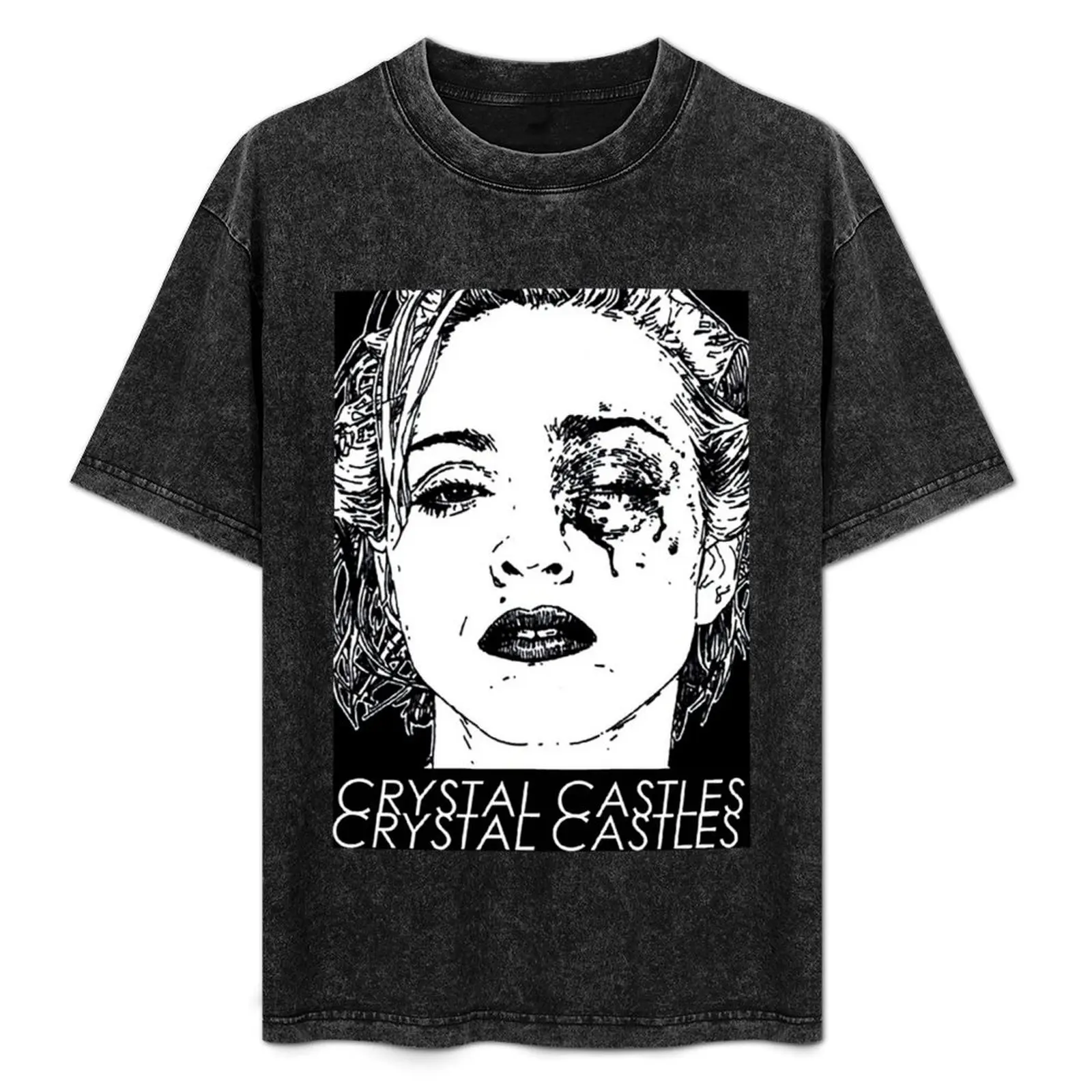 

CRYSTALCASTLES T-Shirt Casual All Match Short Sleeve T-Shirt