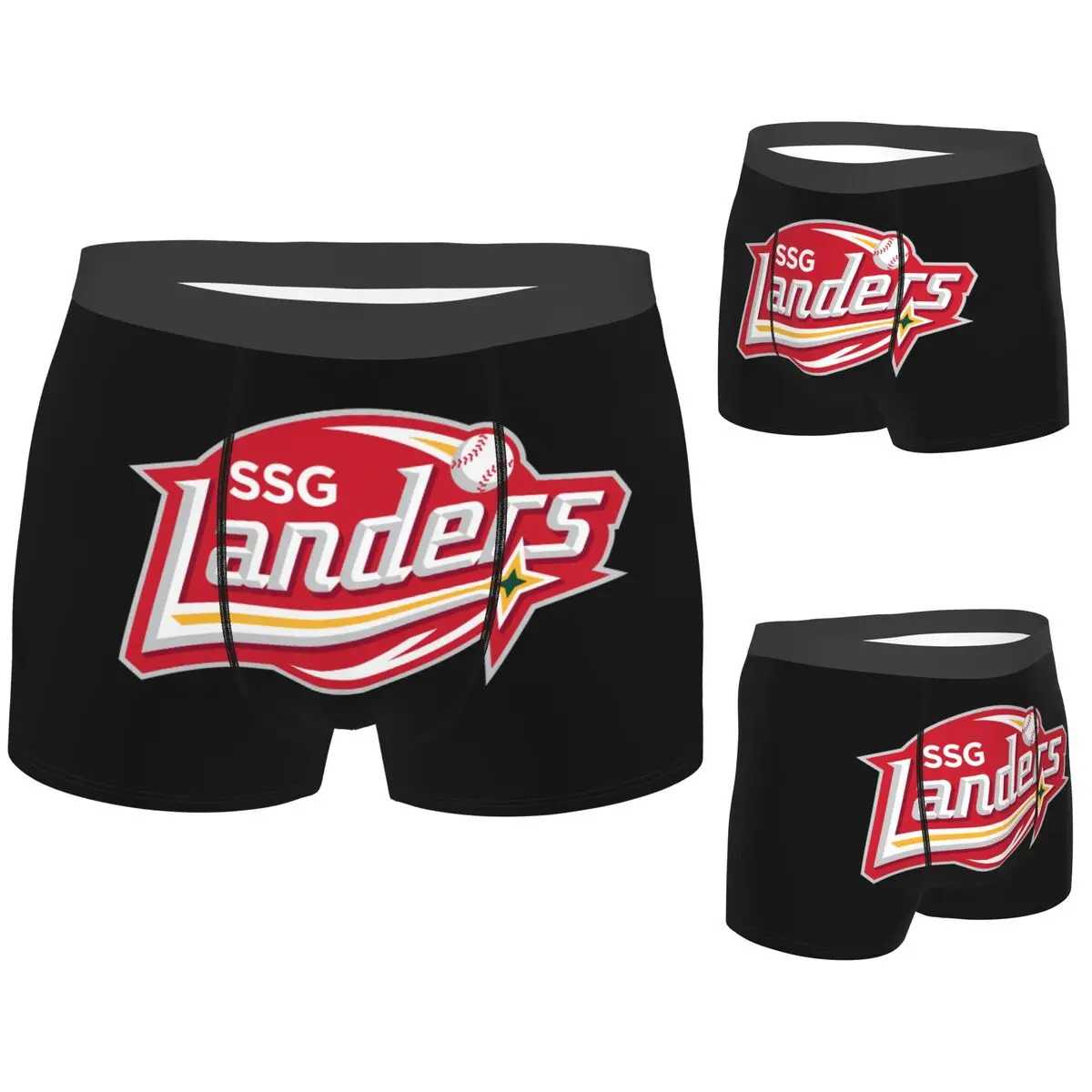 

Boxer Underpants Shorts SSG LANDERS Panties Male Comfortable Underwear for Homme Man Boyfriend Gifts