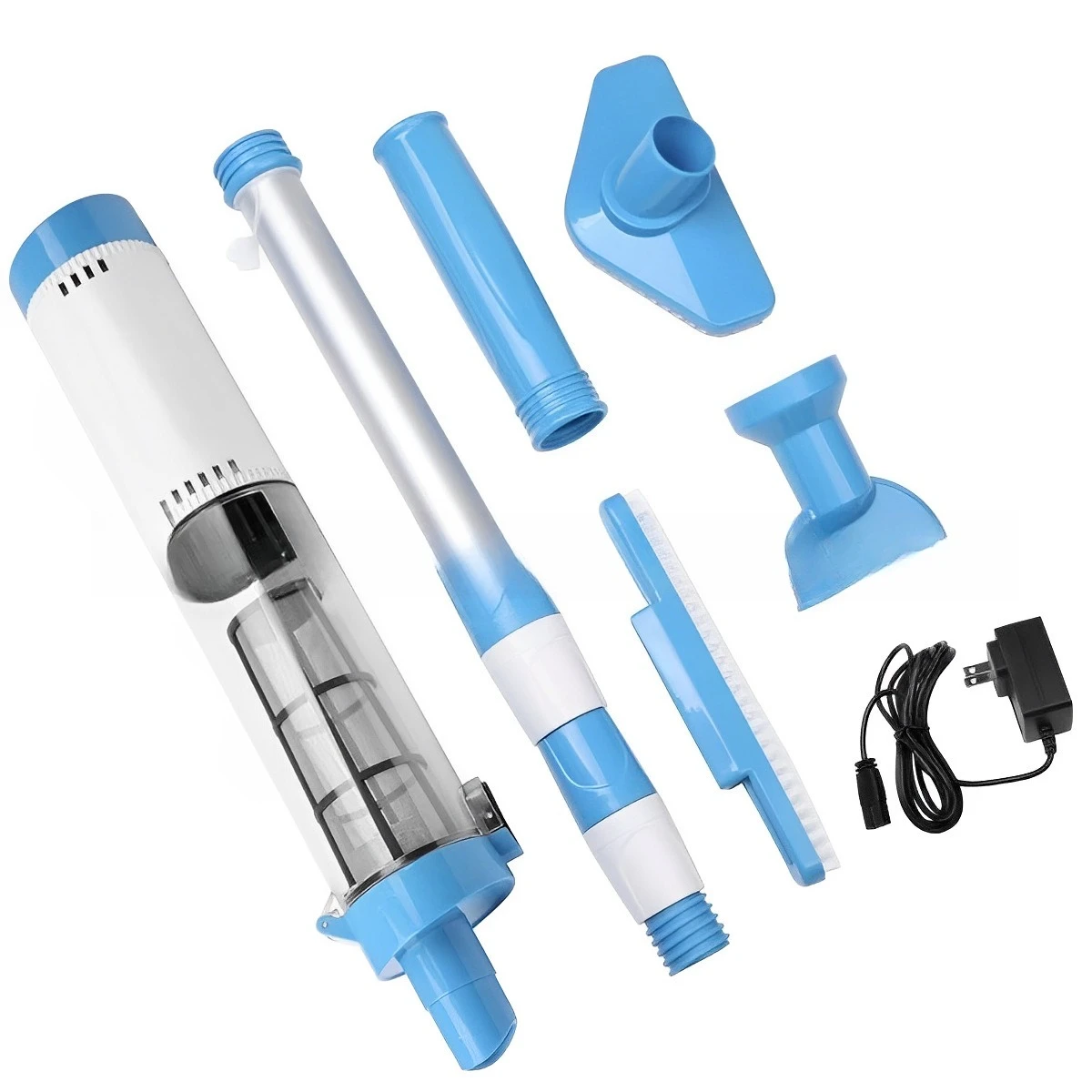 3 in 1 Cordless Rechargeable Pool Vacuum Cleaner Handheld Pool Cleaner Suitable For Spa Center Bathtub Sand Debris