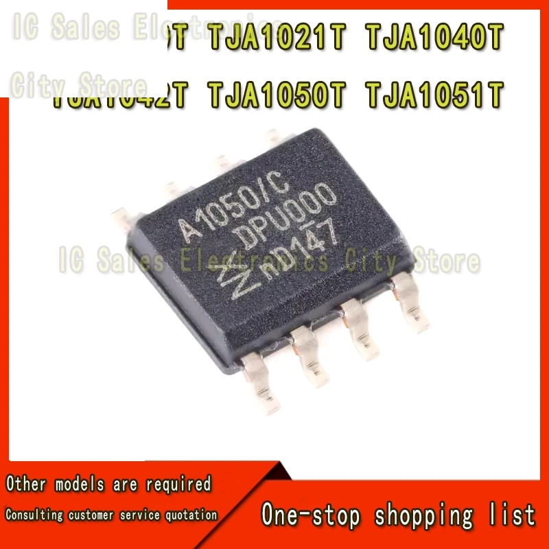 10 100% new CAN bus transceiver chips TJA1050 TJA1020T TJA1021T TJA1040T TJA1042T TJA1050T TJA1051T TJA1029T TJA1029 SOP-8