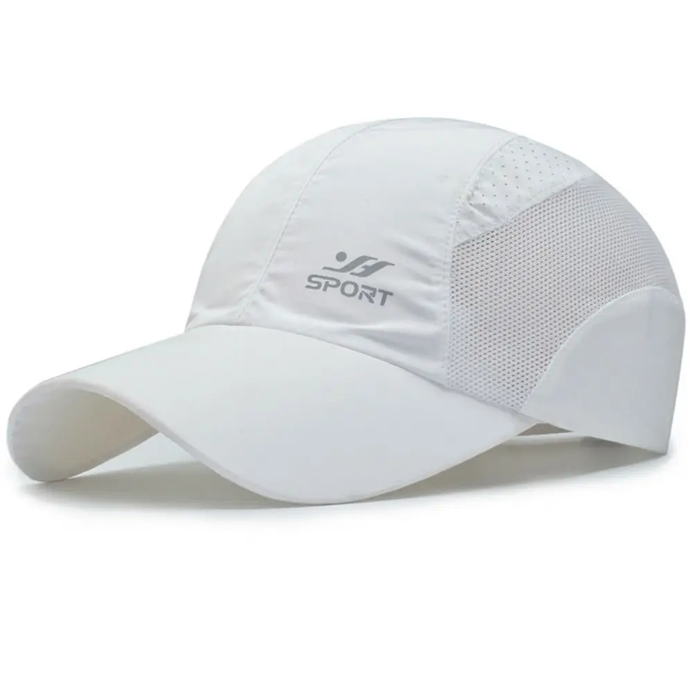 Quick Drying Fabric Sports Hats Sun Protection Adjustable Men's Sun Hats Daily Life Casual Baseball Net Caps Spring Summer