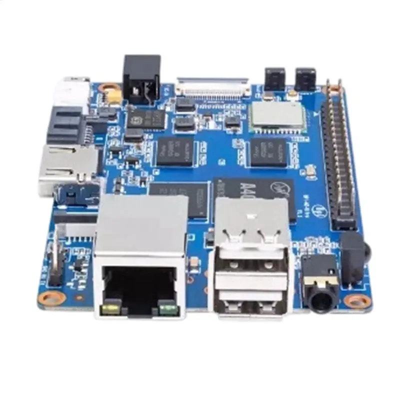 Open Source Hardware Development Board For Banana Pi BPI-M2 Ultra Mini Single Board Computer 2+ 8GB Quad-Core A40i
