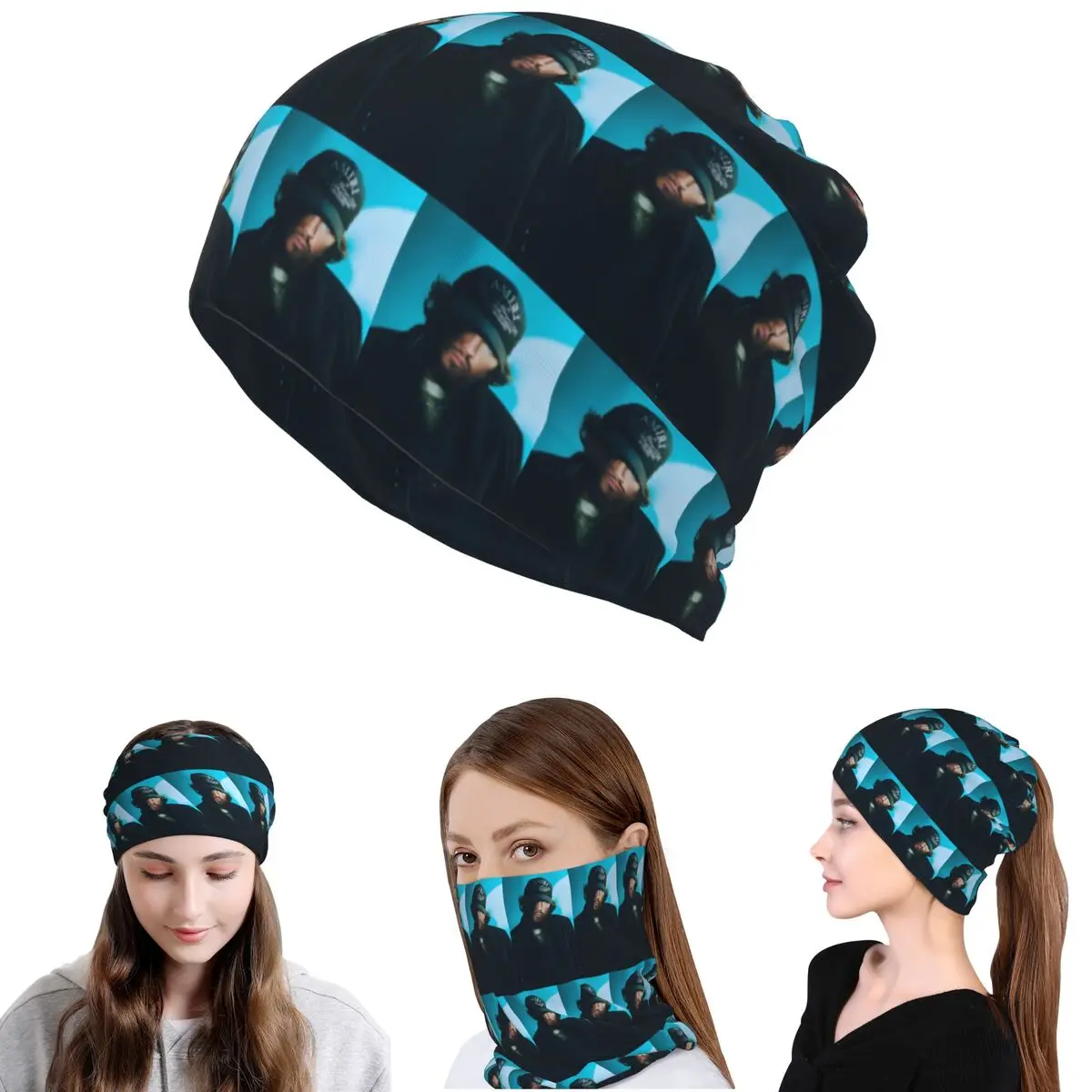 James Arthur Itll All Make Sense In The End Bandana Neck Cover Wrap Mask Scarf Warm Headwear Beanies Hat for Men Women Winter