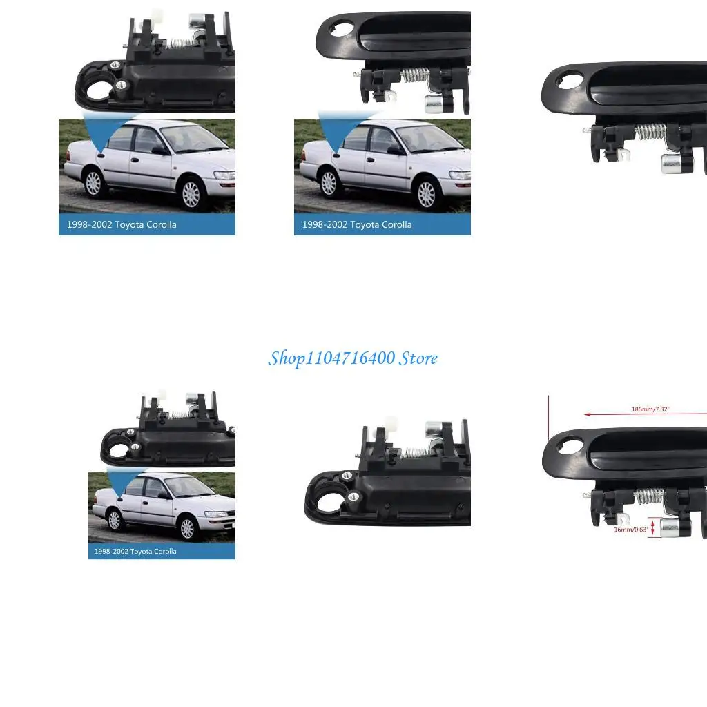 

y1gd Car Rear Outside Chrome Door Handle for Smart Entry 69220-02040