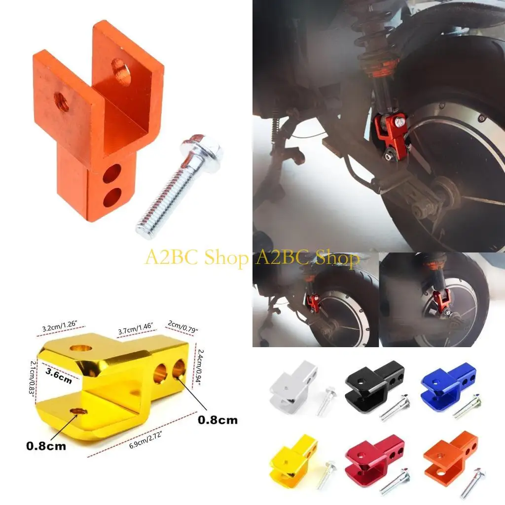 

A2BC Motorcycle Rear Shock Absorbers Enhancer Aluminum Alloy Machined Risers Durable