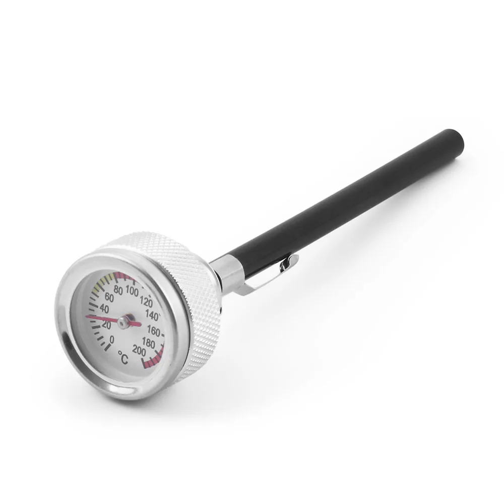 Motorrad-Tankdeckel mit Öltemperaturanzeige 0-200 ℃ Zeigermessgerät M20x1.5/M20x2.5/M30x1.5